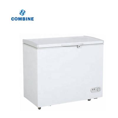 China Commercial Single-Temperature Supermarket Top Open Single Door Display Chest Freezer 158L for sale