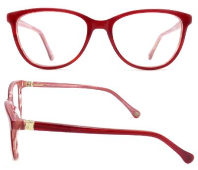 Cina Optical Frames Women Acetate Optical Frames Manufacturers Eyewear Frame Glasses in vendita