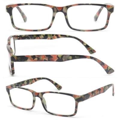 Cina High Quality New Fashion Trade Colored Classic Eyewear Frames Square Folding Reading Glasses in vendita