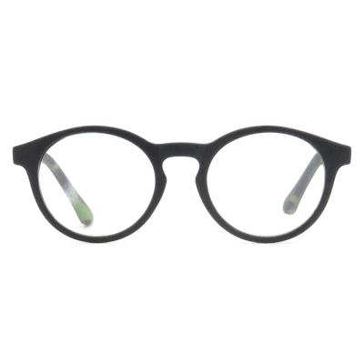 China All Brand New High Quality Round Big Clear Plastic Big Frame Reading Glasses à venda