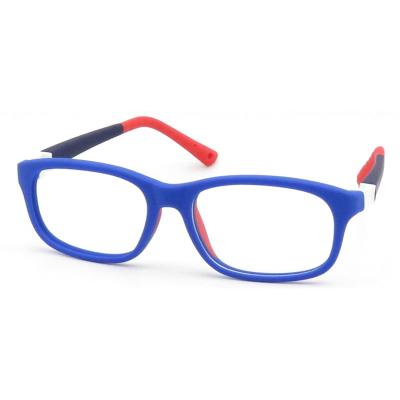 China Fashionable Design Light Wholesale Fashion Optical Frame Eye Sights Tr90 Flexible Eyewear Kids OEM Kids Glasses Te koop