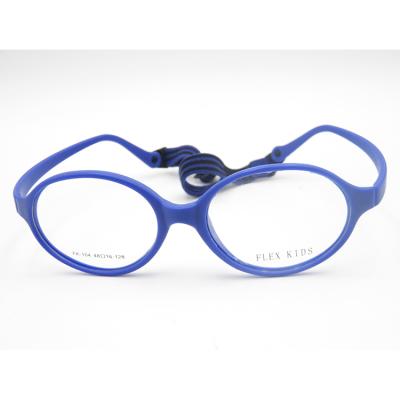 中国 2019 new arrivals design kids optical eyewear blue classic cute round optical glass child eyewear 販売のため