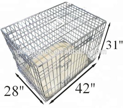 China Viable Collapsible Dog Cage Stainless Steel Factory Direct for sale