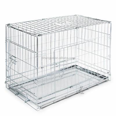 China China Factory Metal Dog Cage Folding Sustainable Pet Cage for sale