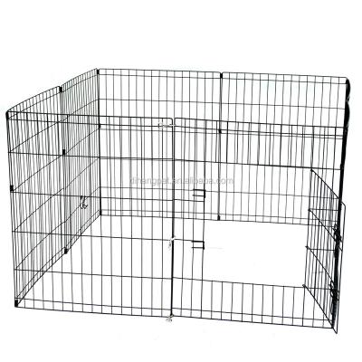 China New Sustainable Wire Steel Folding Rabbit Dog Playpens for sale