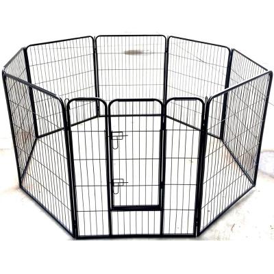 China Durable Heavy Duty Exercise Pen Pet Dogs Metal Square Playpen for sale