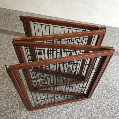 China Sustainable Wooden Pet Playpen for sale