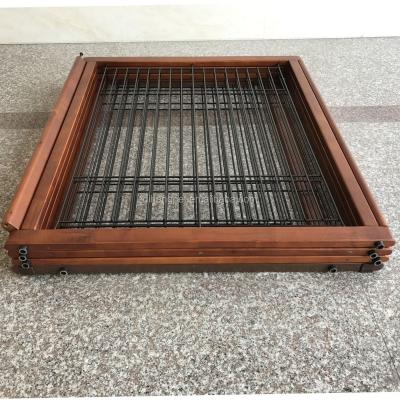 China Sustainable High Quality Wooden Pet Playpen for sale