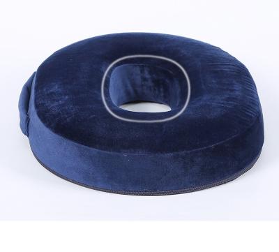 China Breathable Pain Relief Tailbone Cushion Pillow Donut Hemorrhoid Memory Foam Anti Dust Mite Cushions Office Wholesale Chair for sale