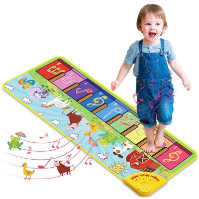 China Musical Instrument Educational Kids Piano Keyboard Dance Mat Teaching Electronic Piano Safe Movement Entertainment Music Mat for sale