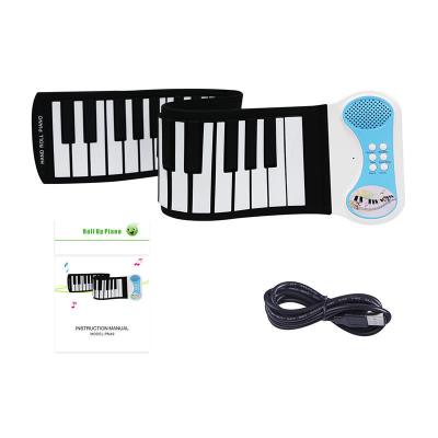 China Toy Amazon Hot Selling Children Educational Early Learning Toys Hand Rolled Mini Piano Piano Kids for sale