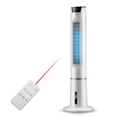 China High Quality Six-speed Wind Speed ​​Electronic Water Mist Fan Tower Floor Fan Electronic Water Cooled Fan With Water Mist Air Cooler Remote Control for sale