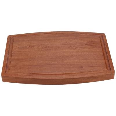 China Wooden Cutting Board Sustainable Premium Sapele Kitchen Chopper for sale