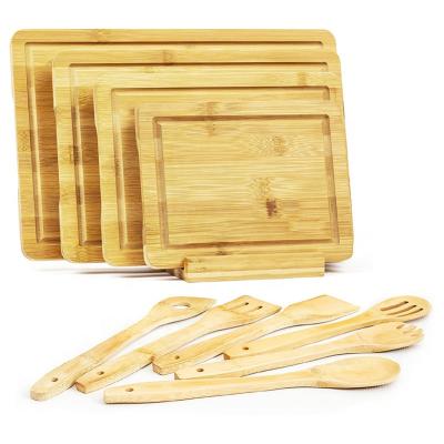 China Customized End Grain Chopper Sustainable Rubber Wood Cutting Board for sale