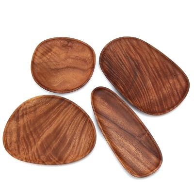 China China Factory Supply Sustainable Price Buffet Western Acacia Wood Dish Set Dishes Loader Wood Dishes for sale