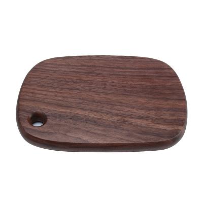 China Sustainable New Arrival Kitchen Butcher Cut Blocks Wooden Cutting Board Walnut for sale