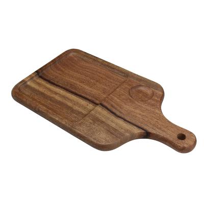 China Sustainable Premium Zebra Wood Steak Serving Blocks Wooden Cutting Boards for sale