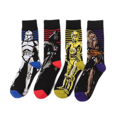 China Wholesale QUICK DRY series cartoon ninja pi tube cotton anime character sock for sale