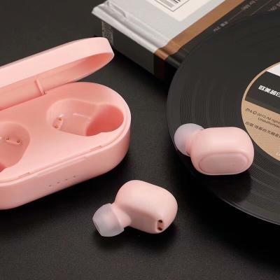 China Clamshell connects directly new to Macaron color twins headphones good quality tws wireless earphone 5.0 wireless earbuds for sale