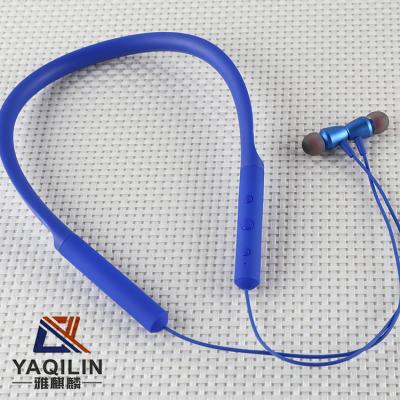 China Sports Comfortable High Quality Waterproof Earphones For Phone Neck TF FM Headset Wireless Headset for sale