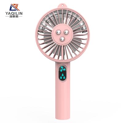 China Spray manufacturers direct sales of new beauty spray fan handheld hydration students charging USB desktop convenient mini fan for sale