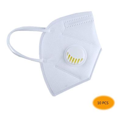 China All Wholesale Factory Price CE FFP2 EN149 Folding Disposable Nonwoven Protective Particulate Respirator Filtered Mask 5 Layers for sale