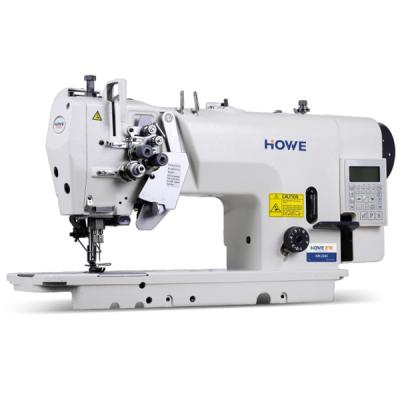 China Garment Shops HW-2845 Automated All-in-One 3 - Automatic Double Needle Lockstitch Machine for sale