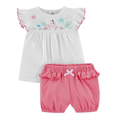 China Wholesale Baby Bodysuits High Quality Short Sleeve Baby Rompers Short Sleeve Baby Clothes For Baby for sale