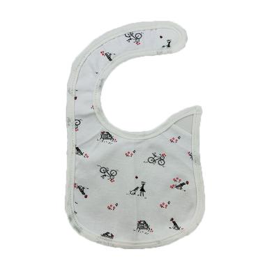 China Antibacterial Causal Baby Bibs Popular Design Color Mix Bib Baby for sale