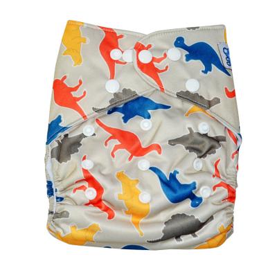 China Hot Selling Cloth Diapers Printed Reusable Baby Cloth Diaper for sale