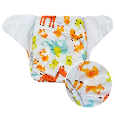 China China Wholesale Printed Baby Cloth Reusable Printed Diapers, Baby Diaper Plastic Instant Cloth Diaper for sale