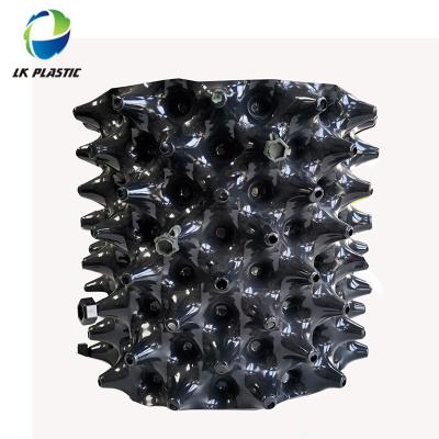 China Chinese Style PVC Economical Customizable Fast Growing Root Hydroponic Pot for sale