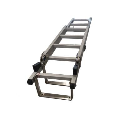 China Firetruck Vehicle And Rescue Truck Customized Extendable Fold Aluminum Alloy Ladder For Fire Truck for sale