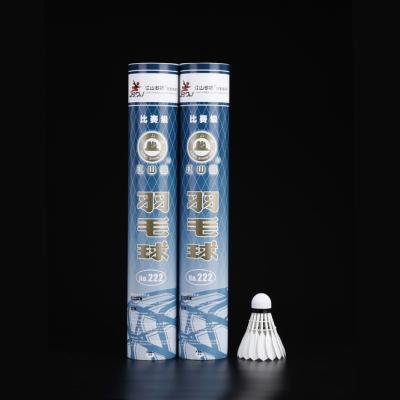 China Wholesale High Quality Badminton Indoor Shuttlecock No.222 Professional Tournament International Competition Level for sale