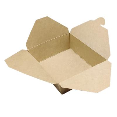 China 450PCS/CNT Recyclable Take Away Food Packaging Box Custom Disposable Sandwich Sushi Paper Food Box Paper Packaging for sale