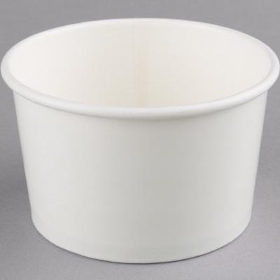 China 2023 Biodegradable Compostable Push Paper Box Dessert Noodle Bowl Container Wrapping Paper Fruit Food Disposable Paper Bowl for sale