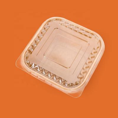 China 1320ML Salad Price 500 Cardboard Salad Box Food Grade Packaging Biodegradable Custom Paper Box Biodegradable Disposable Paper Box for sale