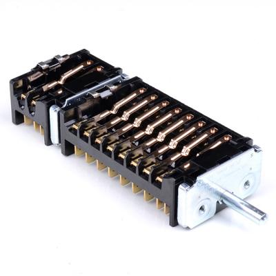 China Oven Tranquer 16A 20A 250V Manual Electric Heater Oven Rotary Switch Selector for sale