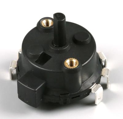 China Oven 1A 20A 250V Momentary Round 8 Pin 5 Position Rotary Selector (Top) for sale