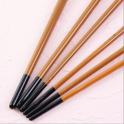 China Chinese Ancient Inscription Brush Watercolor Brush Pen Nylon Hair Material Artistic Watercolor Brush, Different Tip 12 Size Artist Paint Brush With Palette for sale