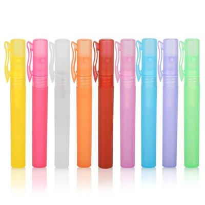 China Perfume Wholesale 8ml10ml Atomizer Empty PP Plastic Bottle Spray Refillable Fragrance Perfume pen Sprayer Scent Sample Bottle for sale