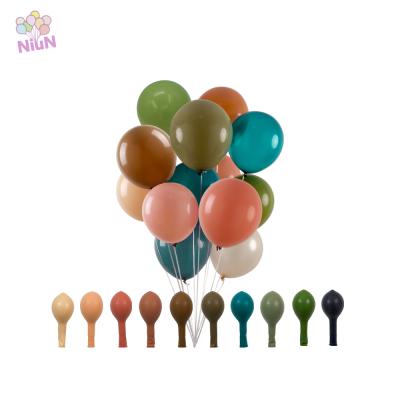 China Wholesale 12inch Balloon Suppliers 100pcs Good Quality Retro Retro Vintage Eco-Friendly Balloons Manufacturers for sale