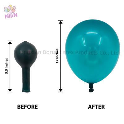 China 12inch eco-friendly 2.8g thickened retro latex balloons wholesale suppliers for wedding engagement birthday party decoration for sale