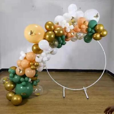 China Eco-friendly Retro Green Balloon Chains For Wedding Anniversary Celebration Party for sale