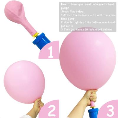 China Custom eco-friendly helium latex balloons 18inch macaroon balloon globo aerostatico festival balloons for sale