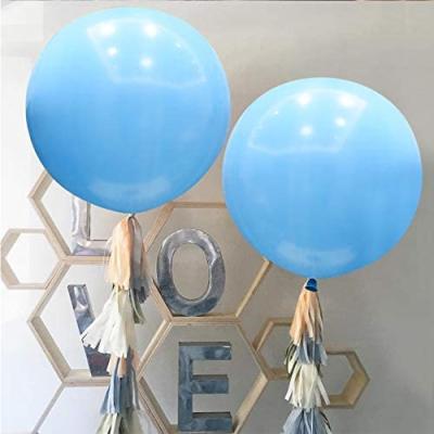 China 36inch Large Latex Balloons Wedding Foy Engagement Birthday Party Matte Eco-friendly Wholesale Decorative Party Supplies for sale