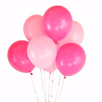 China 12inch Round Matte Balloon Eco-friendly Latex Balloons Birthday Celebration Party Small Size Wedding Balloons for sale