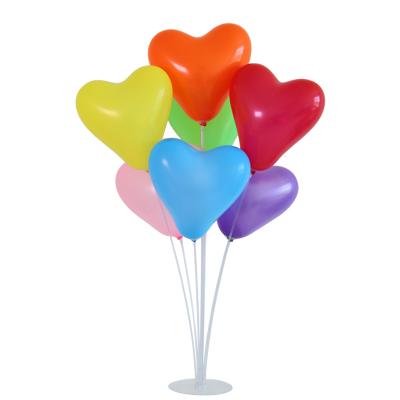 China Eco-friendly 12 Inch Matte Latex Heart Balloon Birthday Party Decoration Balloons for sale