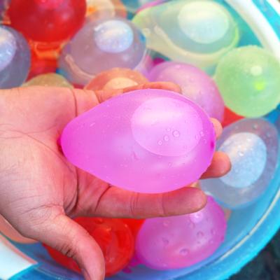 China Mini Latex 111pcs Water Balloon Magic Water Self-Sealing Balloon Toys Eco-friendly Suppliers for sale