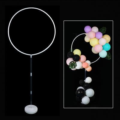 China Promotional Toy Best Quality Round Column Base Circle Balloon Arch Sight Stand Kit for sale